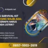 5 survival kit yang wajib ada kenapa harus ada listrik darurat artikel pt sempurna karya esa antipetirnet kontraktor barang dan jasa penangkal petir hubungi 085710022619